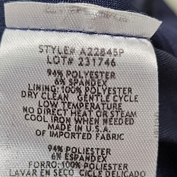 Betsy & Adam Women's Poly Stretch Ruffle Halter Crepe Gown - 10P - Picture 8 of 9